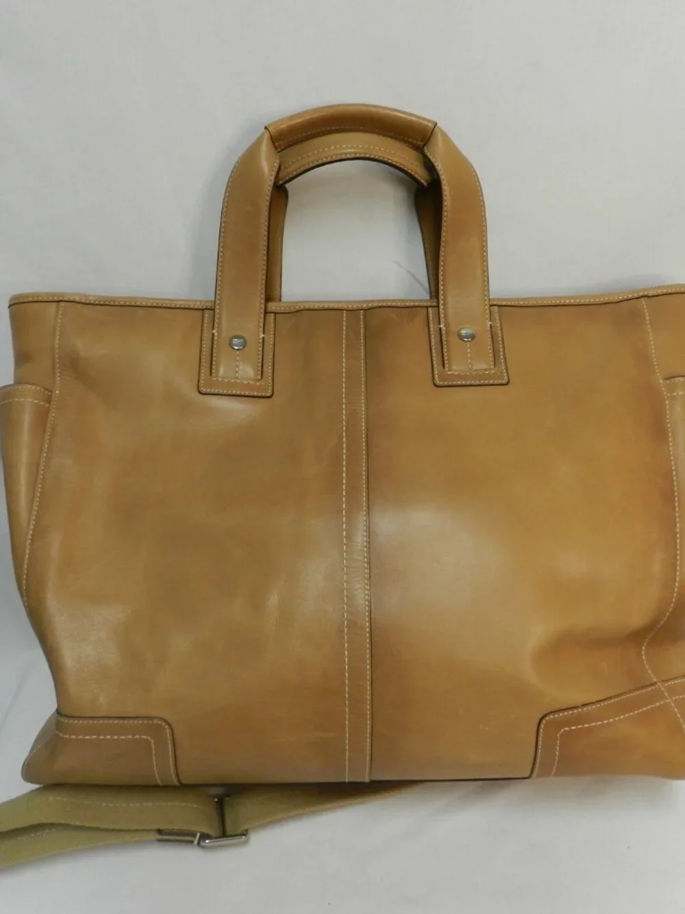 Coach Y2K Legacy Transatlantic Business Leather Tote Briefcase Bag large F70103